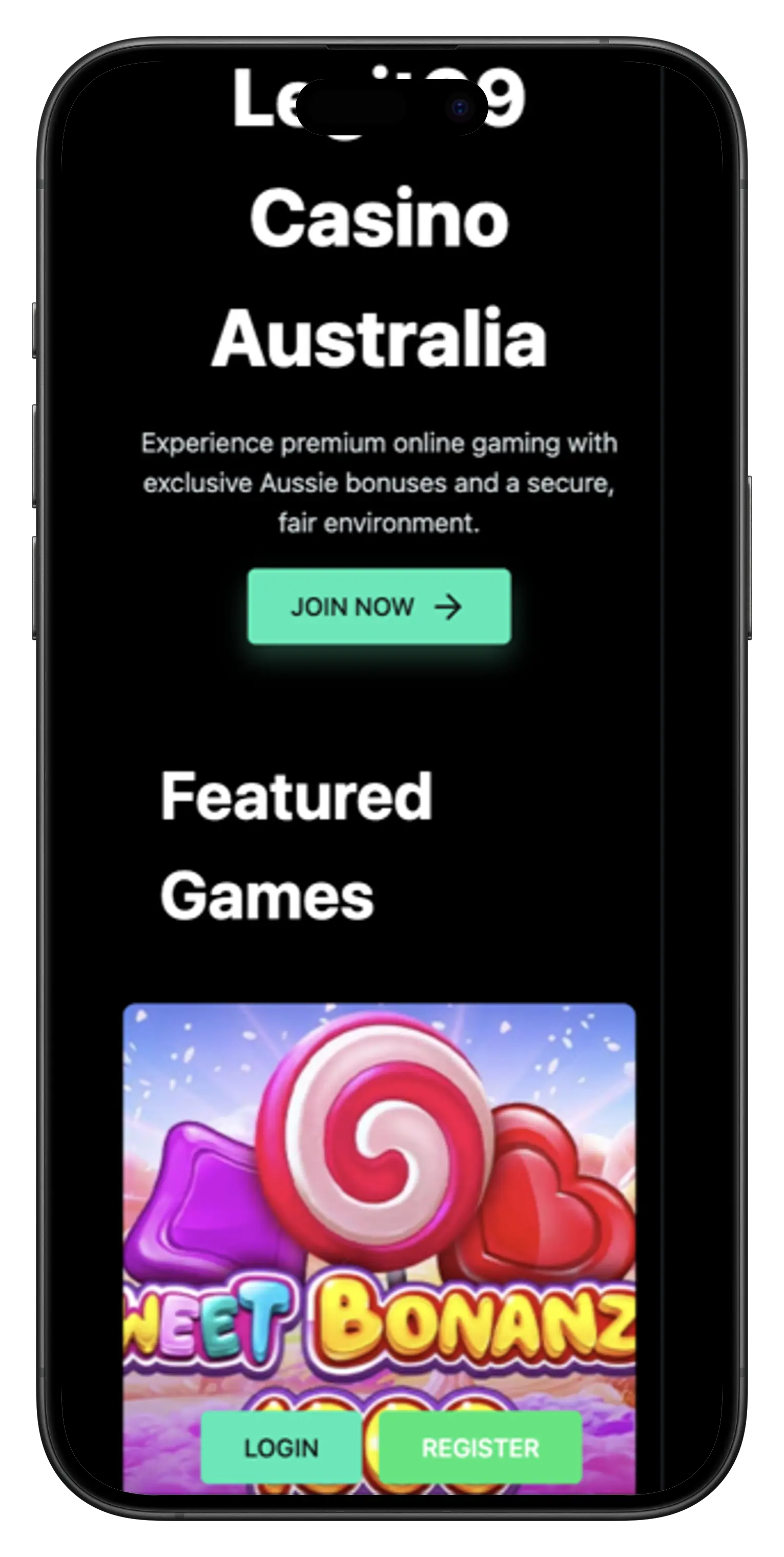 Woo Casino Australia - Mobile Experience